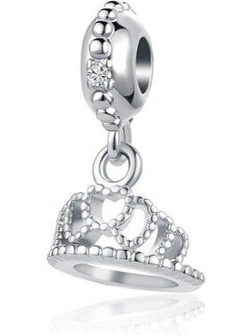 Crown Princess Queen Crown Charm For Pandora Bracelets Jewelry